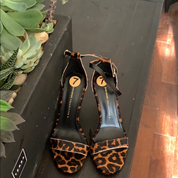 Cheetah Zara heels - Picture 2 of 2